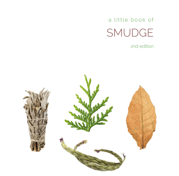 little book of smudge, little books, pass the feather, smudge, bird medicines, good mind, gratitude, books