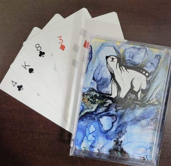 Art design playing cards