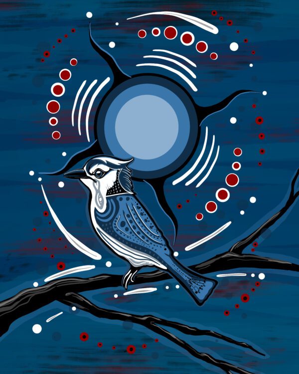 Blue Jay art