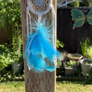 White on White Dreamcatcher