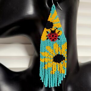 Black Eyed Suzy Fringe Earrings