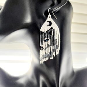 Wolf Fringe Earring