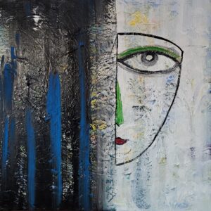 'SPIRIT.' Acrylic on canvas