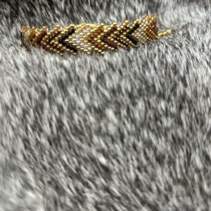 Golden Beaded Bracelet