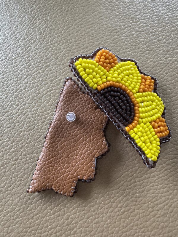 Half Sunflower Earrings - Image 2