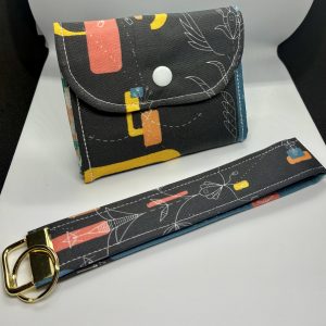 Pocket wallet and lanyard