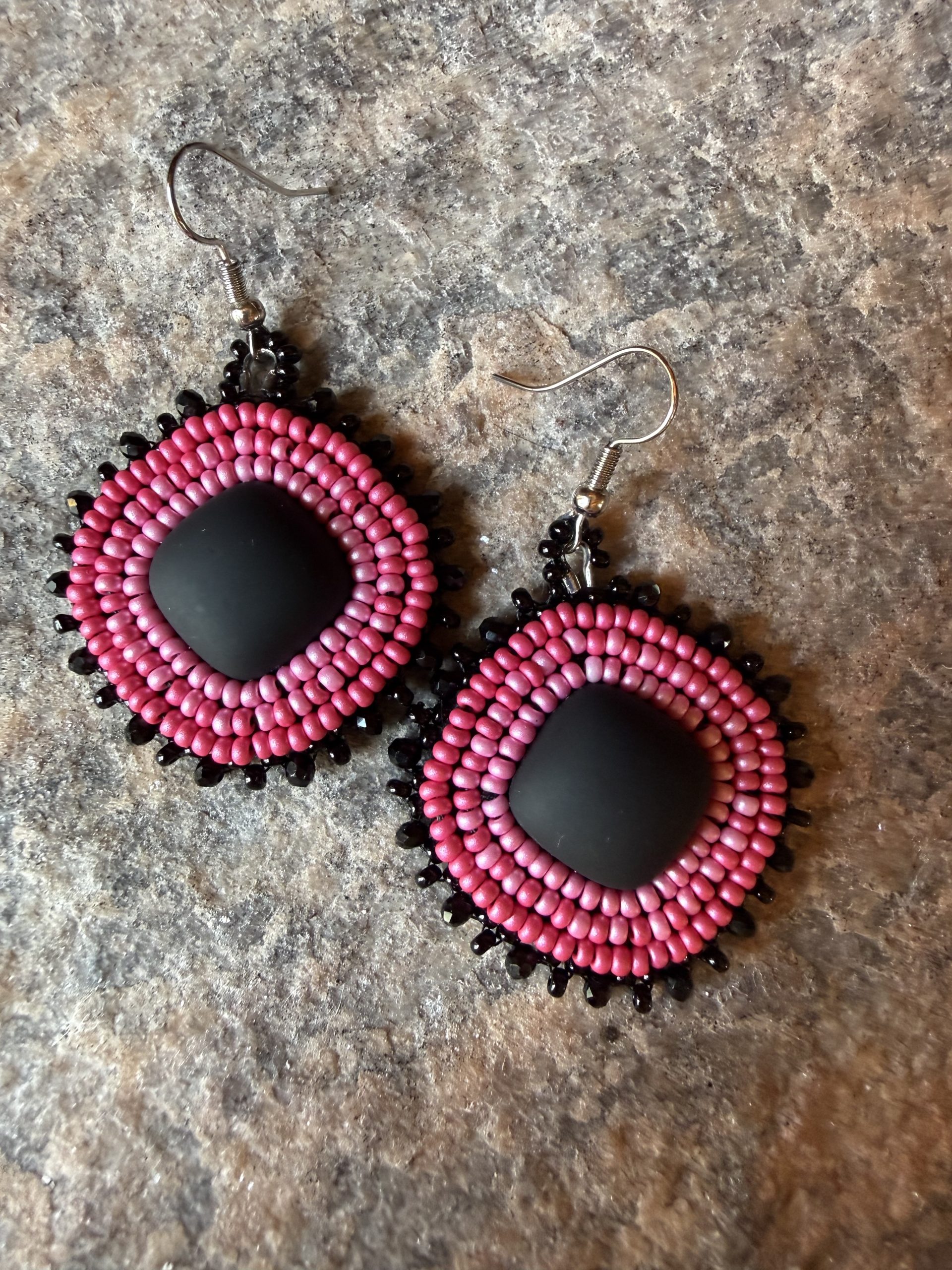 Pink Love Earrings